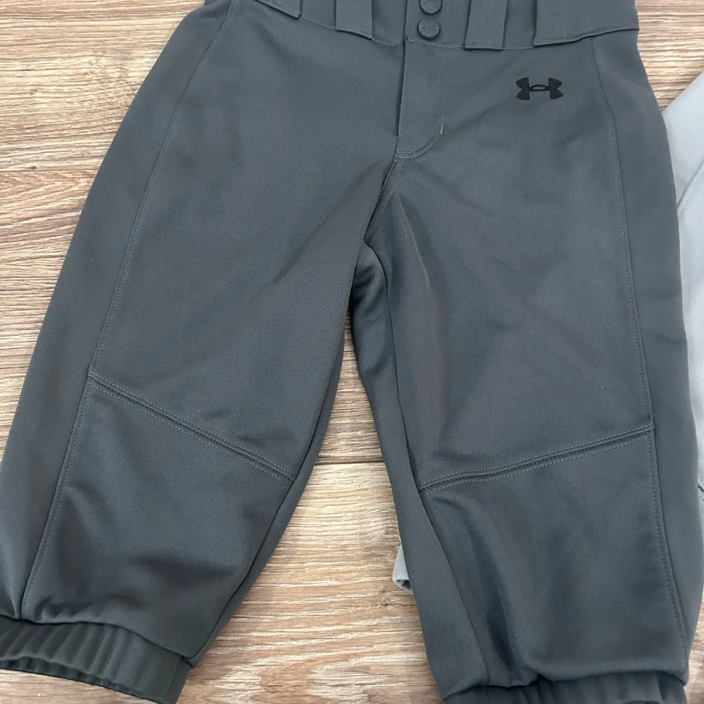 Under Armour girls softball pants x2 small - Picture 2 of 8
